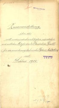 Slika 34, Seznam članov bratovske skladnice rudnika Rabelj-001-01